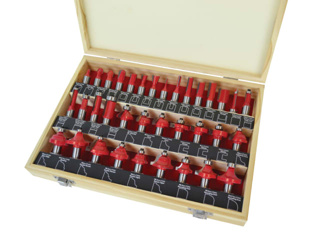 1/2in TCT Router Bit Set - 35 Piece FAIRBS35 - Image 2