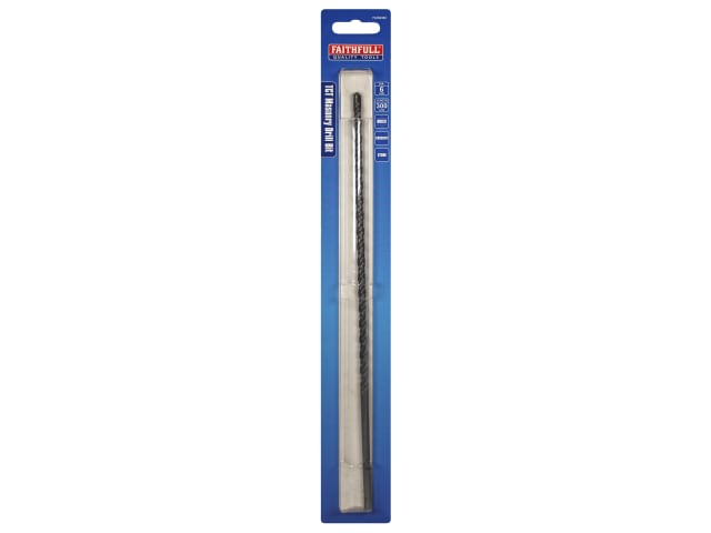 Standard Masonry Drill Bit 6 x 300mm FAIS6300 - Image 2