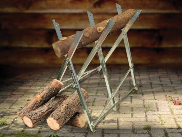Sawhorse Folding Trestle Galvanised FAISAWHORSE - Image 3