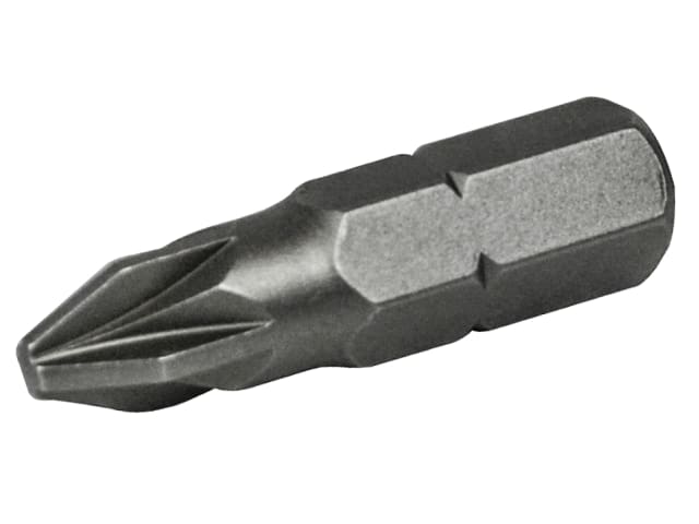 Pozi S2 Grade Steel Screwdriver Bits PZ3 x 25mm (Pack 3) FAISBPZ325