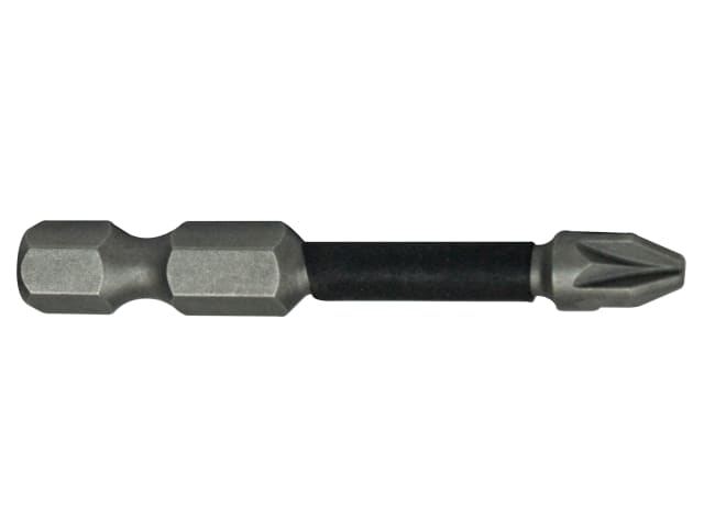 Pozi Impact Screwdriver Bits PZ3 x 50mm (Pack 3) FAISBPZ350IM
