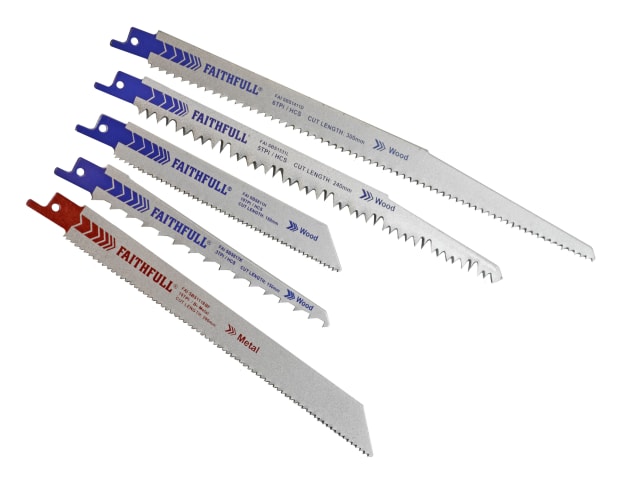 Sabre Saw Blade Set - 15 Piece FAISBSSET15M - Image 2