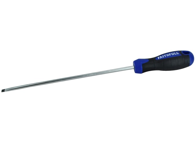 Soft Grip Screwdriver Parallel Slotted Tip 5.5 x 200mm FAISDP200