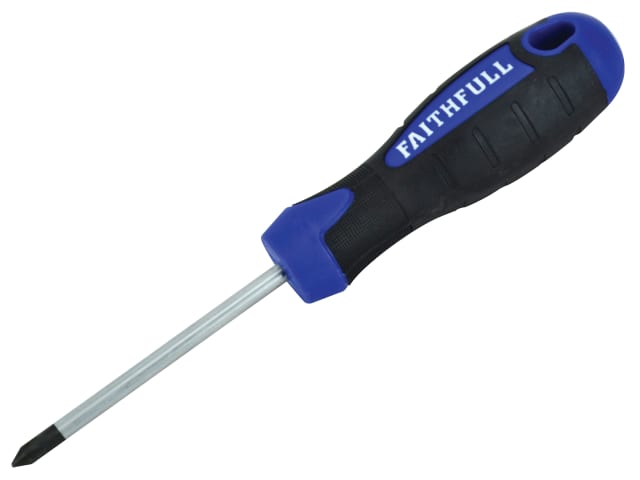 Soft Grip Screwdriver Phillips Tip PH1 x 75mm FAISDPH1