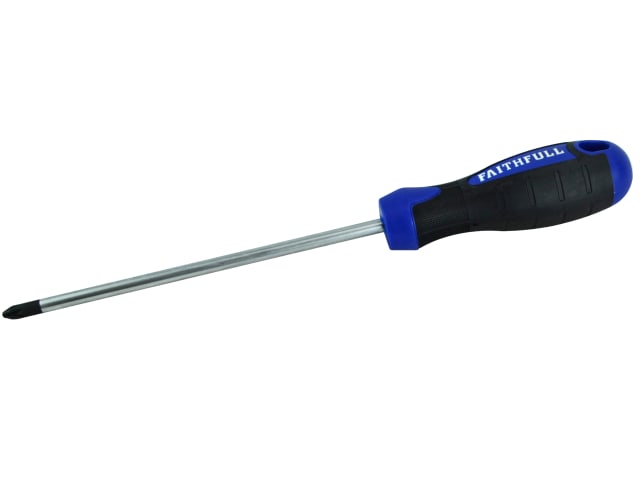 Soft Grip Screwdriver Pozidriv Tip PZ2 x 150mm FAISDPZ2150