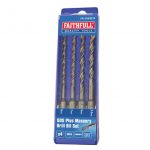 SDS Plus Drill Bit Set -  4 Piece FAISDSSET4