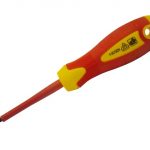 VDE Soft Grip Screwdriver Parallel Slotted Tip 2.5 x 75mm FAISDVDE25