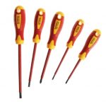 VDE Soft Grip Screwdriver Set -  5 Piece SL/PH FAISDVDESET5