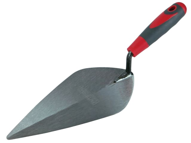 London Pattern Brick Trowel Soft Grip Handle 10in FAISGTB10L