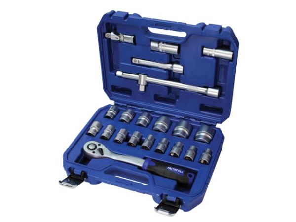 Socket Set of 22 Metric 1/2in Drive FAISOC1222MN