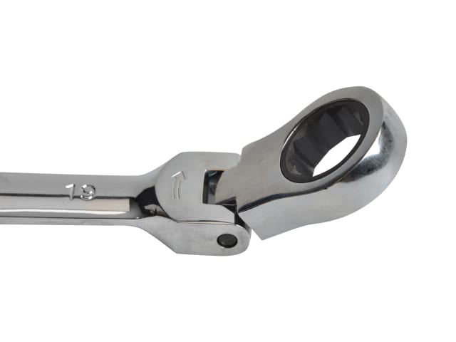 Ratchet Combination Spanner Flex Head CV 10mm FAISPARAT10 - Image 2