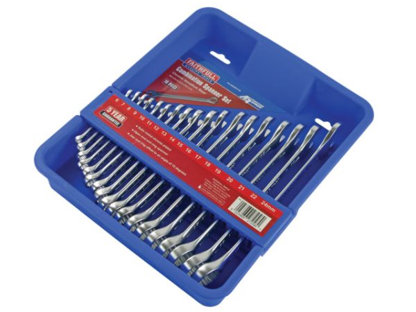 Chrome Vanadium Combination Spanner Set -  18 Piece FAISPASETC18 - Image 2