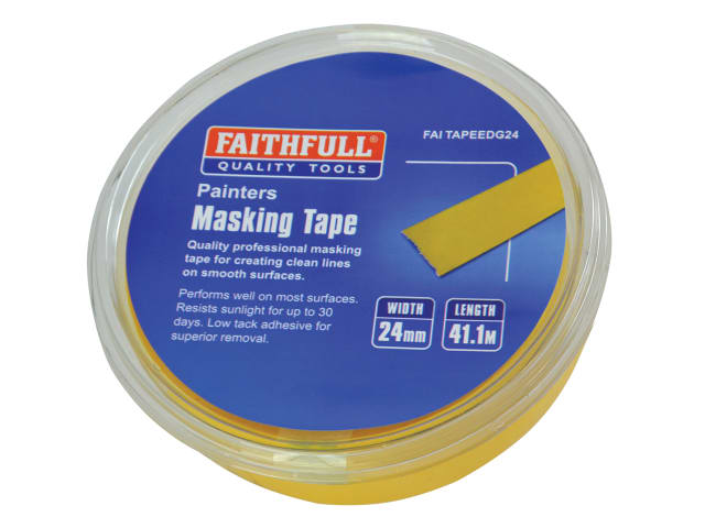Edge Masking Tape 24mm x 41.1m FAITAPEEDG24 - Image 2