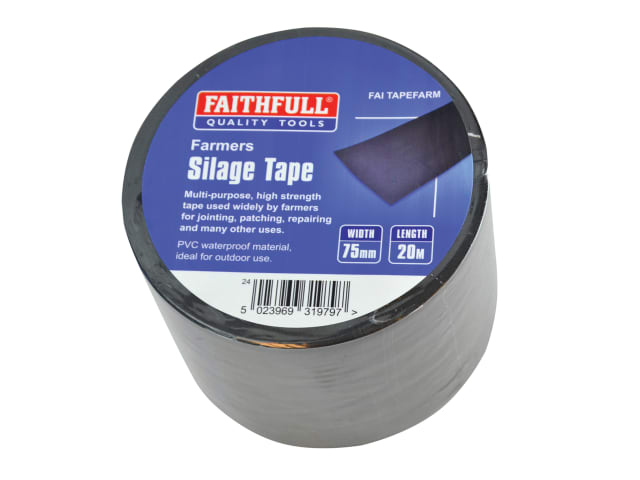 Farmer's Silage Tape 75mm x 20m FAITAPEFARM - Image 2
