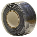 Silicone Tape 25mm x 3m Black FAITAPESILBK