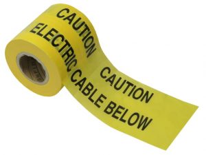 Warning Tape 365m - Electric FAITAPEUELE