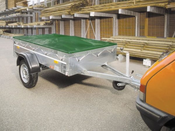 Tarpaulin Green / Silver 3.6 x 2.7m (12 x 9ft) 80gsm FAITARP129 - Image 5
