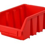 Interlocking Storage Bin Size 2L Red 116 x 212 x 75mm FAITBBIN2L