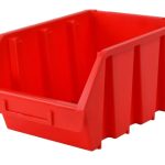 Interlocking Storage Bin Size 4 Red 209 x 340 x 155mm FAITBBIN4