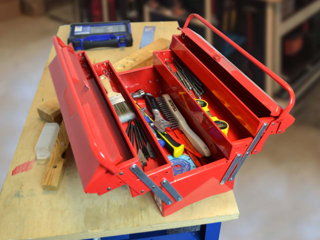Metal Cantilever Toolbox - 5 Tray 49cm (19in) FAITBC519 - Image 3