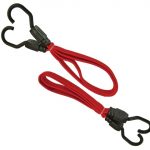 Flat Bungee Cord 76cm (30in) Red 2 Piece FAITDBUNG30