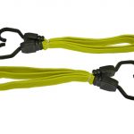 Flat Bungee Cord 90cm (36in) Yellow 2 Piece FAITDBUNG36