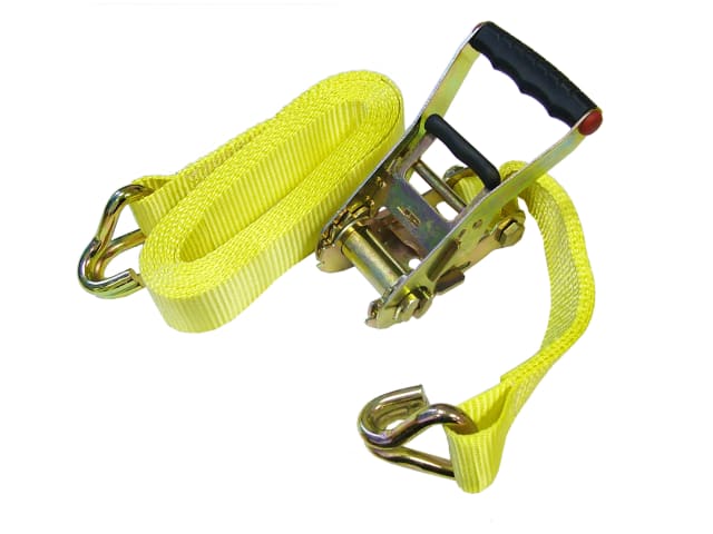 Ratchet Tie-Down 8m x 50mm Trucker Breaking Strain 4000kg FAITDTRUCK82