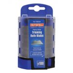 Heavy-Duty Trimming Knife Blades (Box 100) in safe storage dispenser FAITKB100
