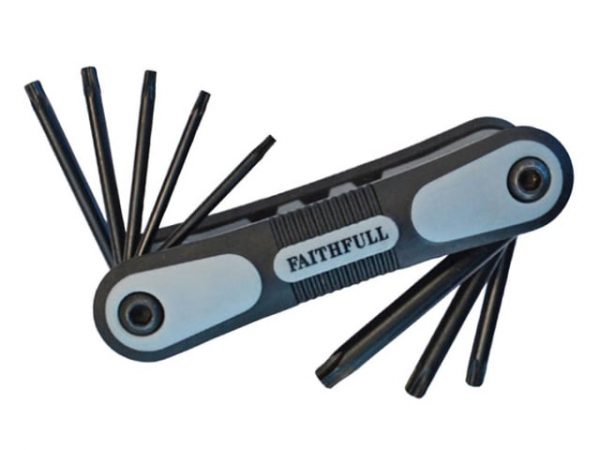 Folding Star Key Set of 8 (TX9-TX40) FAITKSF8