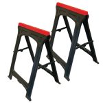 Plastic Trestles Height 82cm x Length 57cm (Twin Pack) FAITRESTLESP