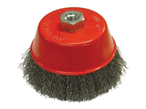 Wire Cup Brush 125mm M14x2 -  0.30mm Steel Wire FAIWBC125