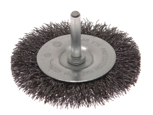Wire Brush 50mm x 6mm Shank - 0.30 Wire FAIWBS50C