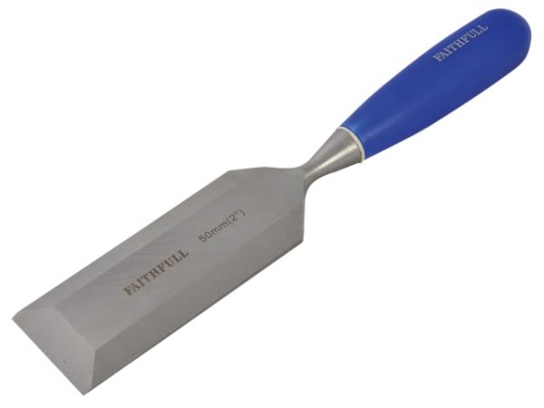 Bevel Edge Chisel Blue Grip 50mm (2in) FAIWCB2