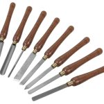 HSS Turning Chisel Wooden Boxed Set -  8 Piece FAIWCTSET8B