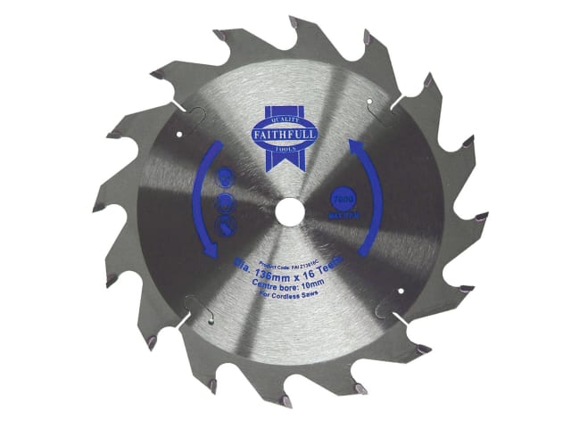 TCT Cordless Trimsaw Blade 136 x 10mm x 30T POS FAIZ13630C
