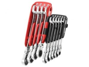 467BF.JP10PB Ratchet Combination Flexi Wrench Set -  10 Piece FCM467BFJP10