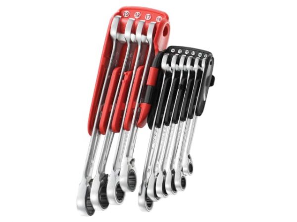 467B.JP10PB Ratchet Combination Wrench Set -  10 Piece FCM467BJP10 - Image 2