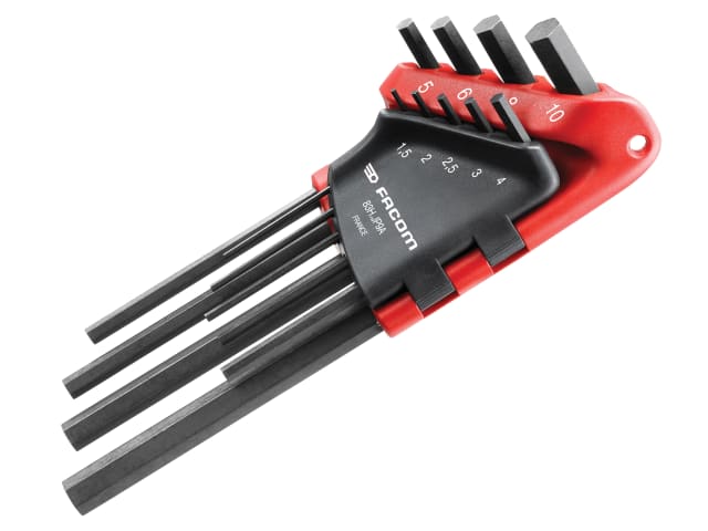 83H.JP9A Hexagon Key Long Arm Set - 9 Piece (1.5-10mm) FCM83HJP9A