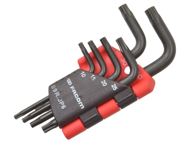 89R.JP6 ResisTORX Hexagon Key Set of 6 (TX10 - TX40) FCM89RJP6