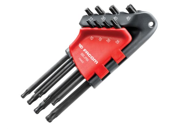 Long Metric Head TORX Hex Key Set of 8 (TX10-TX45) FCM89SJP8A