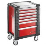 Jet.7M3 Roller Cabinet 7 Drawer Red FCMJET7M3