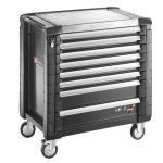 Jet.8GM4 Roller Cabinet 8 Drawer Black FCMJET8GM4