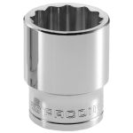 Bi-Hexagon Socket 1/2in Drive 19mm FCMS19