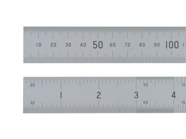 Satin Chrome Rule 300mm / 12in FISC12