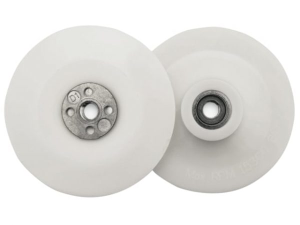 Angle Grinder Pad White 100mm (4in) M10 x 1.25 FLE20015