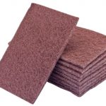 Hand Pads Maroon Very Fine 230 x 150mm (Pack 10) FLE34005