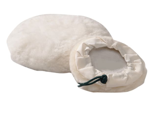 Tie-On Lambswool Bonnet 225mm (9in) FLE40025