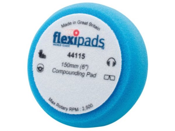 Blue Compounding / Polishing Foam 150 x 50mm GRIP® FLE44115