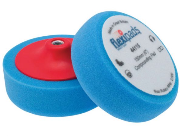 Blue Compounding / Polishing Foam 150 x 50mm GRIP® FLE44115 - Image 2