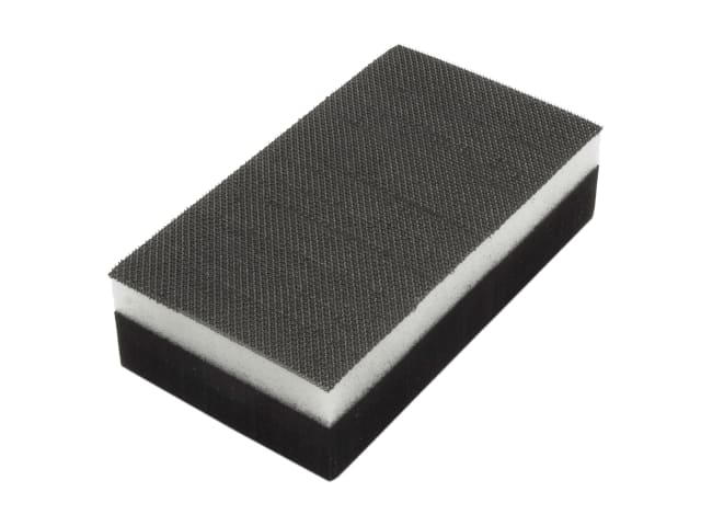 Hand Sanding Block Double Sided Medium/Soft 70 x 125mm FLE56005